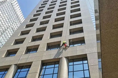 上海某写字楼外墙修缮加固案例