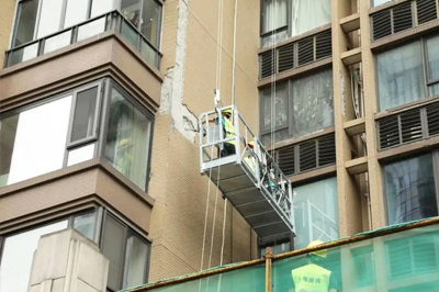 上海某小区外墙修缮加固案例