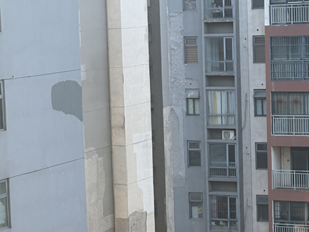 上海某小区外墙修缮加固案例