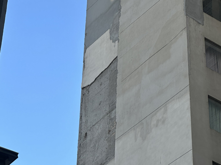 上海某小区外墙修缮加固案例